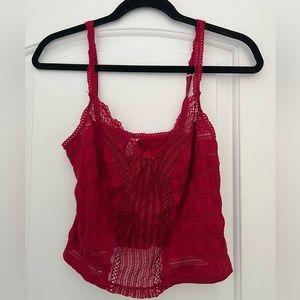Red Tank Top